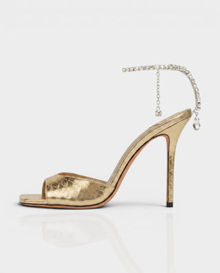 Tacones de aguja con cordones de piel sintética KELLA