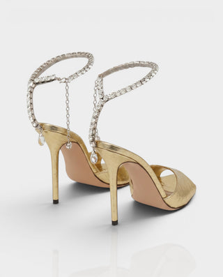 Tacones de aguja con cordones de piel sintética KELLA