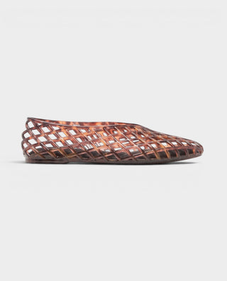 AZELIA Transparent Jelly Pointed-Toe Flat Shoes
