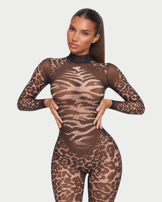 Bikini de cadena de leopardo LYDIA