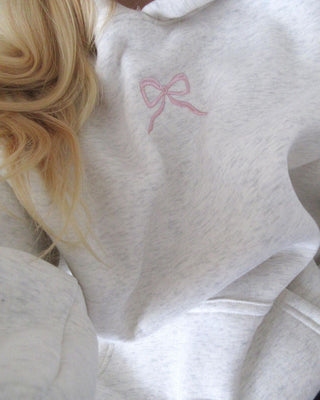 DOLLY Pink Bow Hoodie