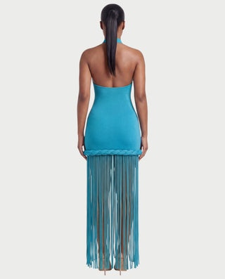 hem bodycon dress Fringe Hem Bodycon Dress