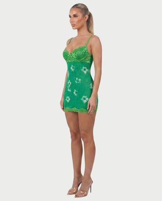 Vestido mini de vendaje AQUINO