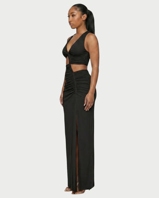 JOVANA Cutout Maxi Dress