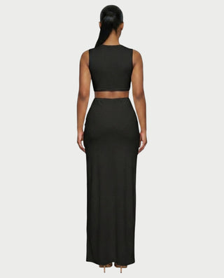 JOVANA Cutout Maxi Dress