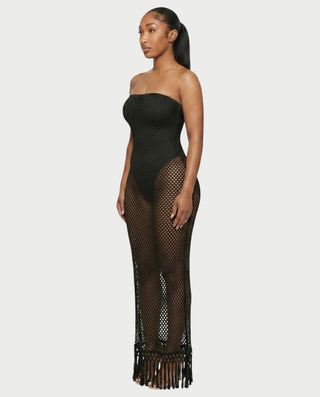 Vestido mini de vendaje AQUINO