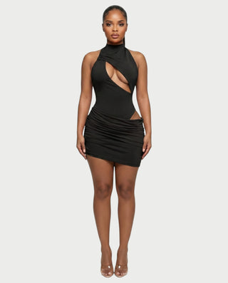 Vestido mini de vendaje AQUINO