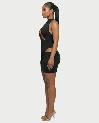 Vestido mini de vendaje AQUINO