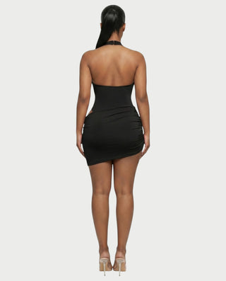 Vestido mini de vendaje AQUINO