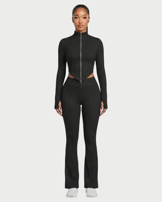 JAMIE Zip-pp Top & Pants Set