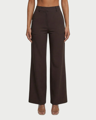 XAVIA Lace-Up Back Blazer & Trouser Set