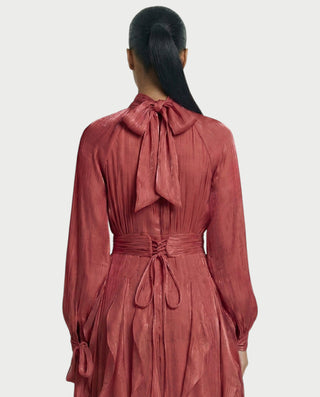 Chaqueta de piel sintética con textura de cocodrilo BEXLEY