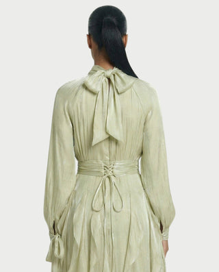 Chaqueta de piel sintética con textura de cocodrilo BEXLEY