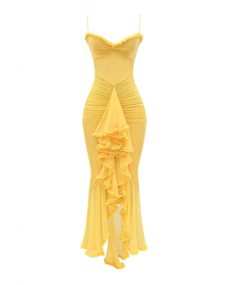 CYNTHIA Ruffled Maxi Dress