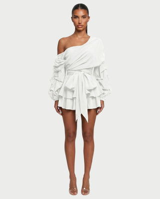 Vestido mini de vendaje AQUINO
