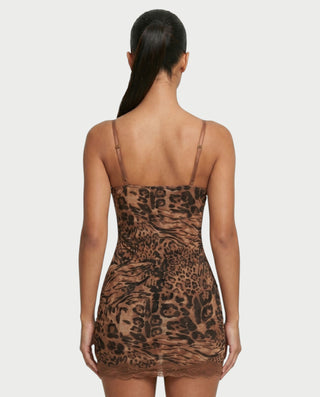 Vestido mini de vendaje AQUINO