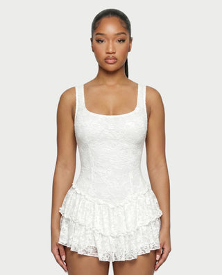 Vestido mini de vendaje AQUINO