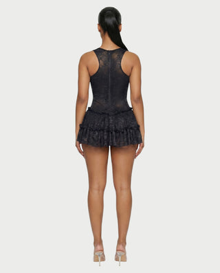 Vestido mini de vendaje AQUINO