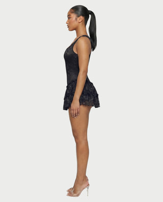 Vestido mini de vendaje AQUINO