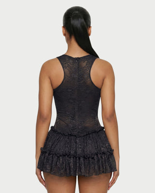 Vestido mini de vendaje AQUINO