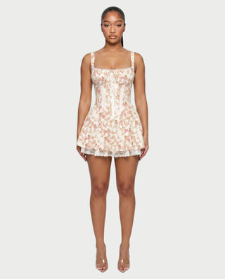 Vestido mini de vendaje AQUINO
