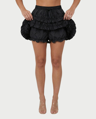 FINA Ruffle-Trim Hooded Jacket & Mini Skort Set