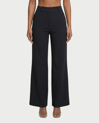 XAVIA Lace-Up Back Blazer & Trouser Set