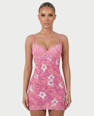 Vestido mini de vendaje AQUINO