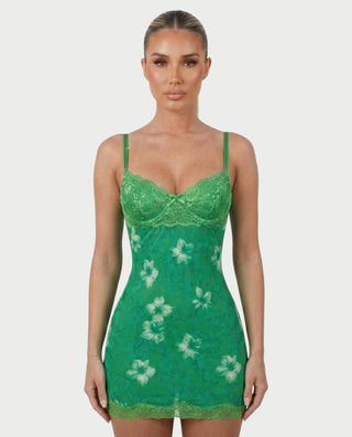 Vestido mini de vendaje AQUINO