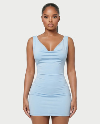 Vestido mini de vendaje AQUINO