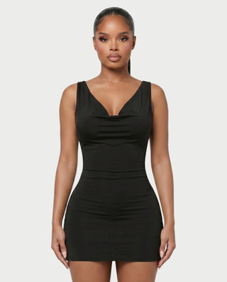 Vestido mini de vendaje AQUINO