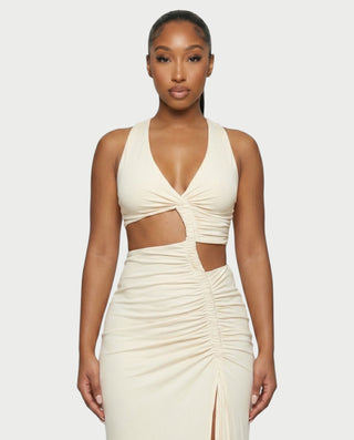 JOVANA Cutout Maxi Dress