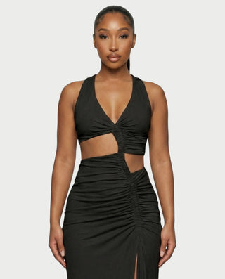 JOVANA Cutout Maxi Dress