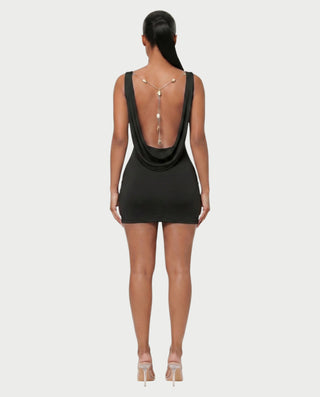 Vestido mini de vendaje AQUINO