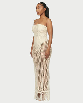 Vestido mini de vendaje AQUINO