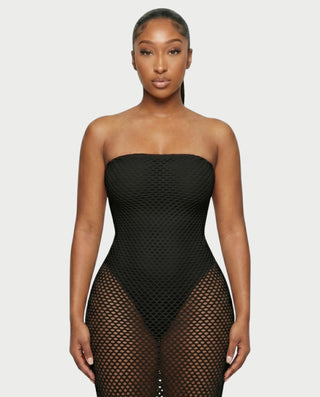 Vestido mini de vendaje AQUINO