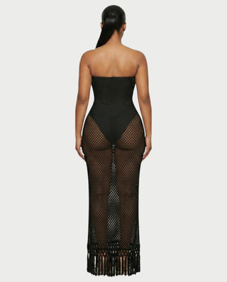 Vestido mini de vendaje AQUINO
