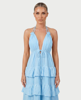 Vestido mini de vendaje AQUINO