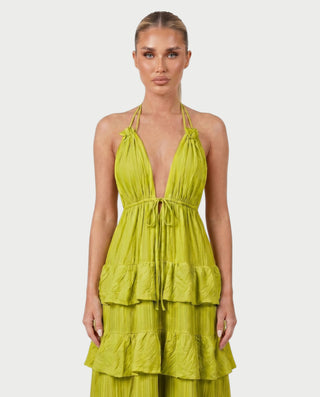 Vestido mini de vendaje AQUINO