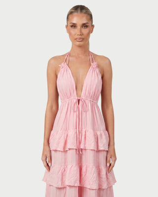 Vestido mini de vendaje AQUINO