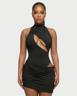 Vestido mini de vendaje AQUINO
