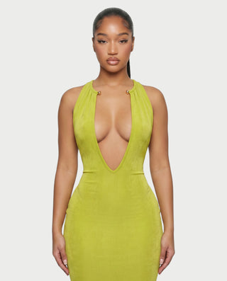 Vestido mini de vendaje AQUINO