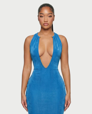 Vestido mini de vendaje AQUINO