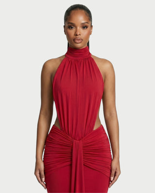 Vestido mini de vendaje AQUINO