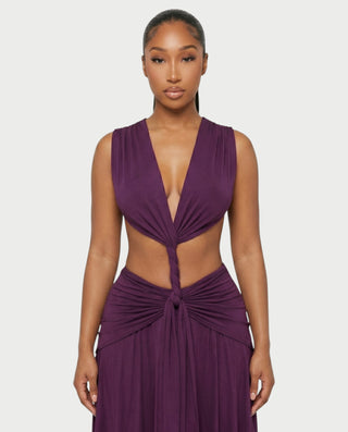 Vestido mini de vendaje AQUINO