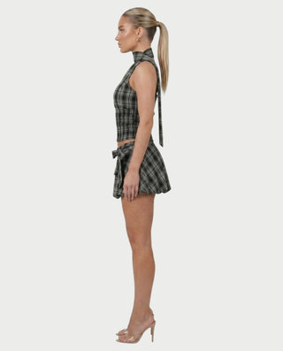 Vestido mini de vendaje AQUINO