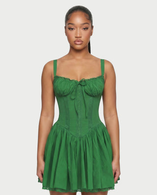 Vestido mini de vendaje AQUINO
