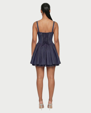 Vestido mini de vendaje AQUINO
