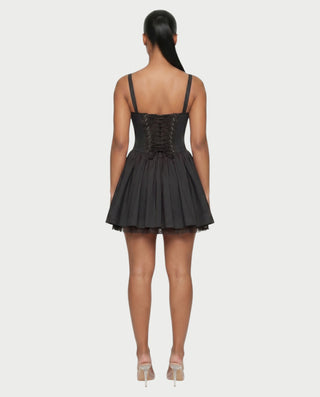Vestido mini de vendaje AQUINO
