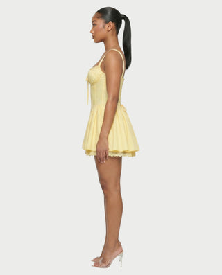 Vestido mini de vendaje AQUINO